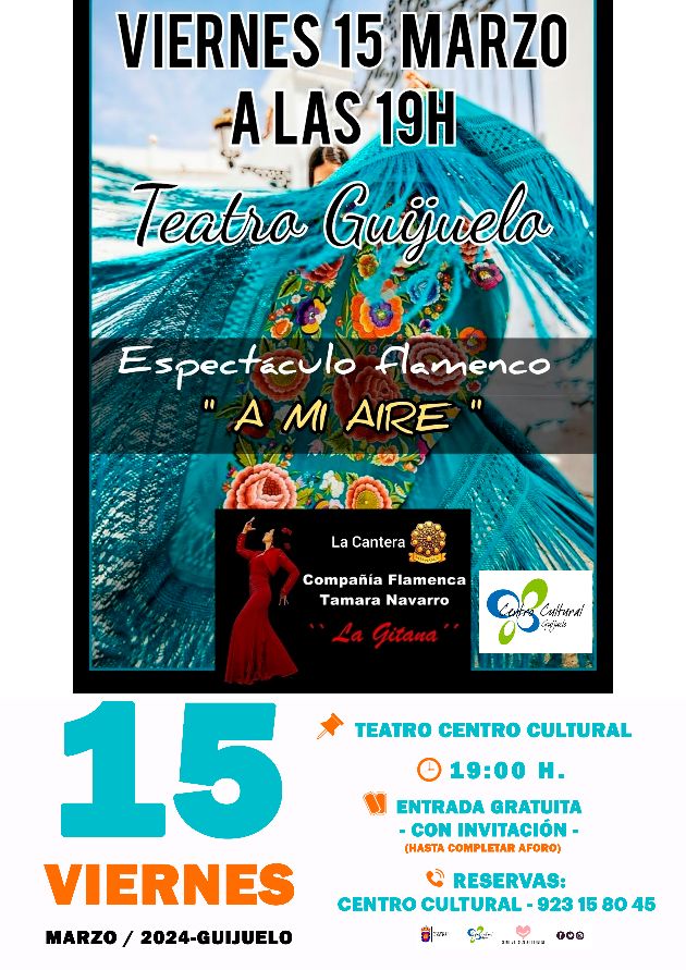'A mi aire', espect&aacute;culo gratuito de flamenco en Guijuelo | Imagen 1