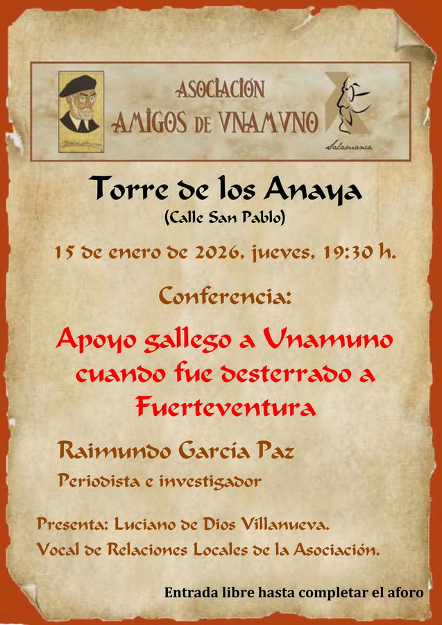 La faceta gallega del exilio de Unamuno, a debate en una nueva cita cultural en Salamanca | Imagen 1