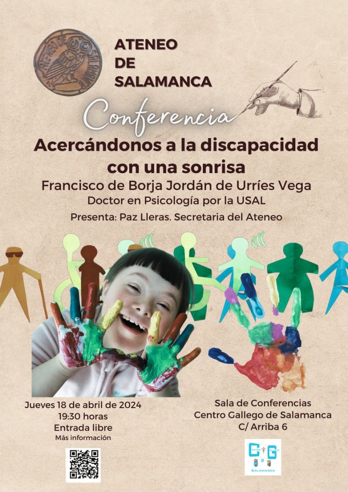 Conferencia sobre discapacidad en el Centro Gallego de Salamanca  | Imagen 1