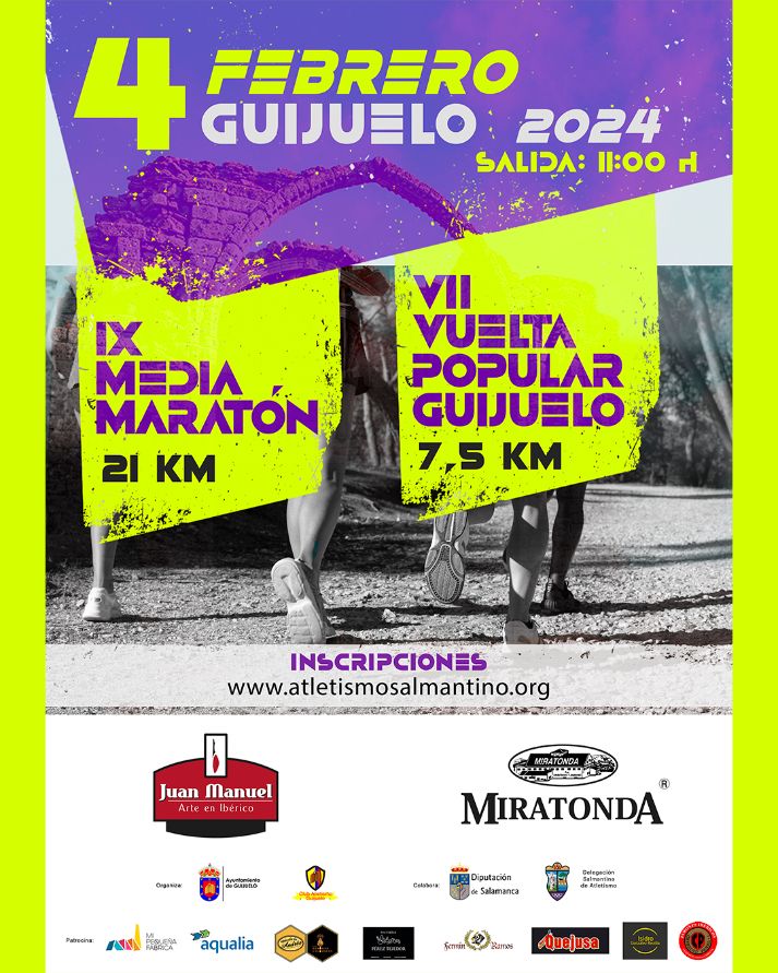 El 4 de febrero, cita con la Media Marat&oacute;n y la Vuelta Popular a Guijuelo | Imagen 1