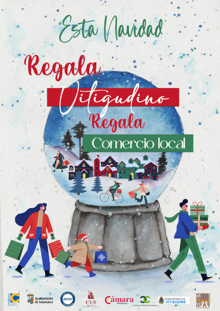 La Asociaci&oacute;n de Empresarios de Vitigudino felicita la Navidad | Imagen 1