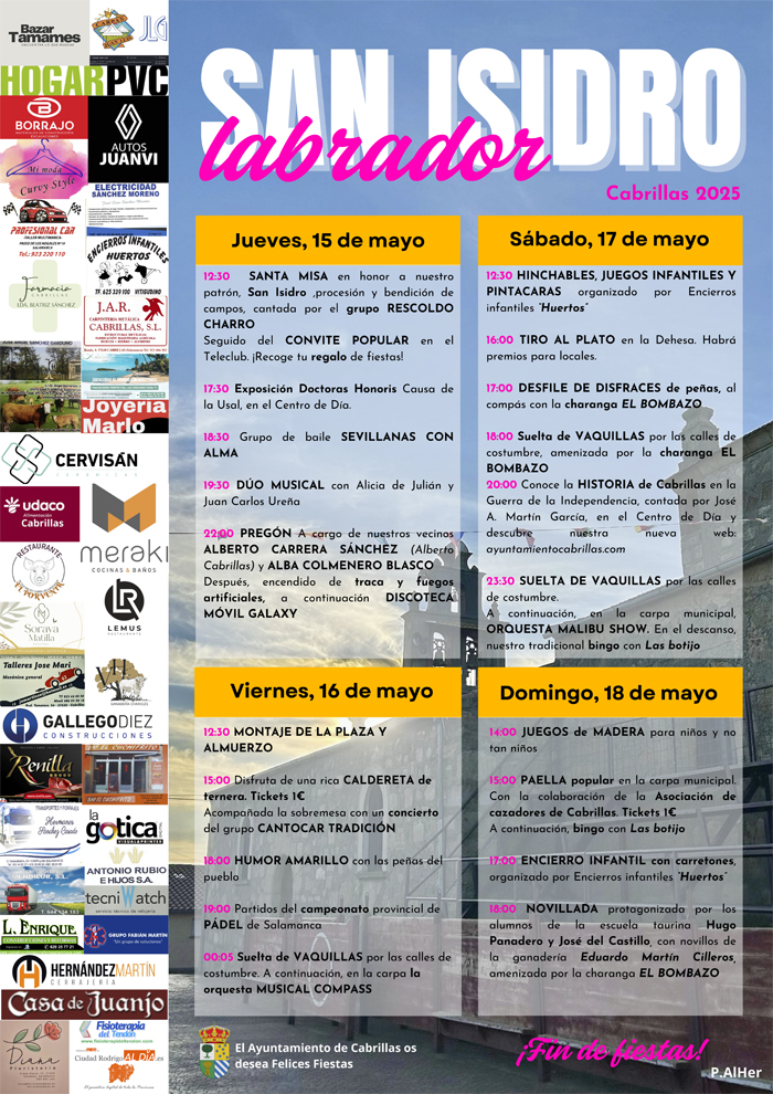 Programa fiestas San Isidro 25 Cabrillas | Imagen 1