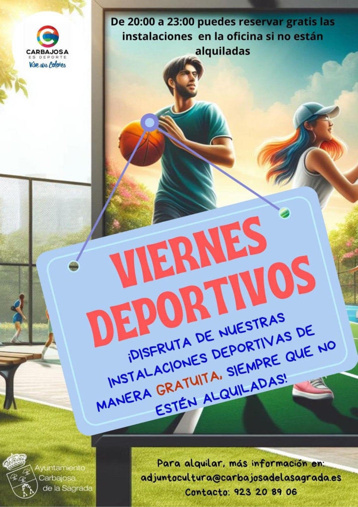 Buena acogida del programa municipal de los &lsquo;Viernes Deportivos&rsquo; de Carbajosa, que regresa con una nueva edici&oacute;n  | Imagen 1