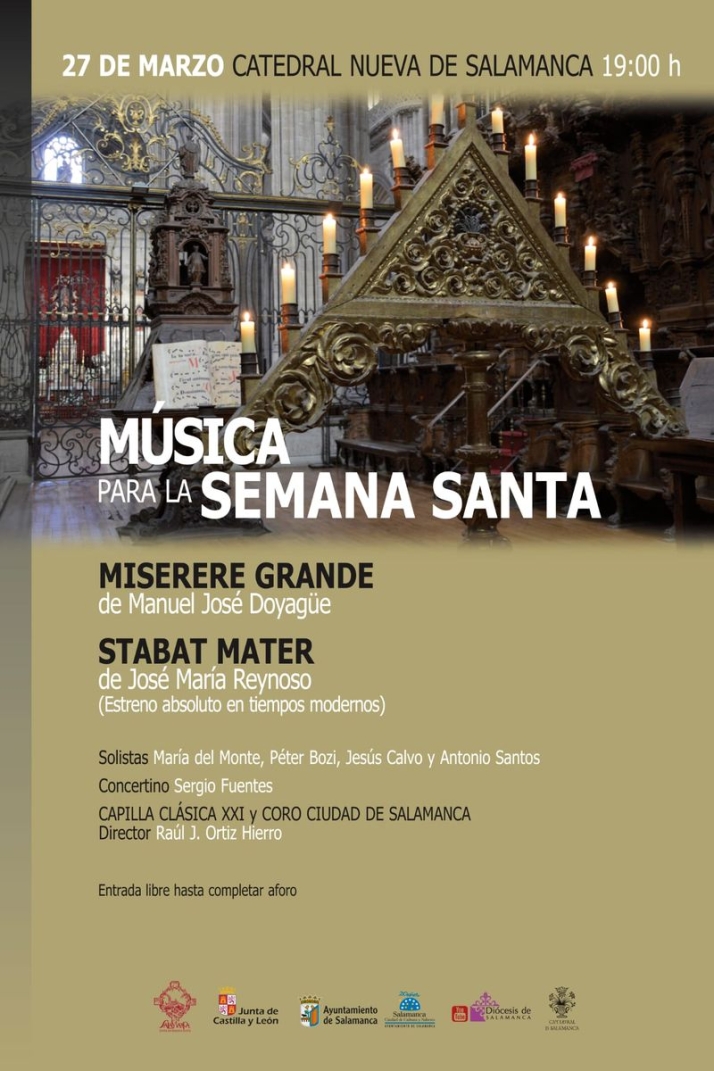 Entrada libre en la Catedral para el recital 'M&uacute;sica para la Semana Santa' | Imagen 1