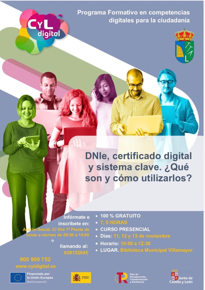 Nuevos cursos gratuitos de formaci&oacute;n digital para personas de todas las edades en Villamayor | Imagen 2