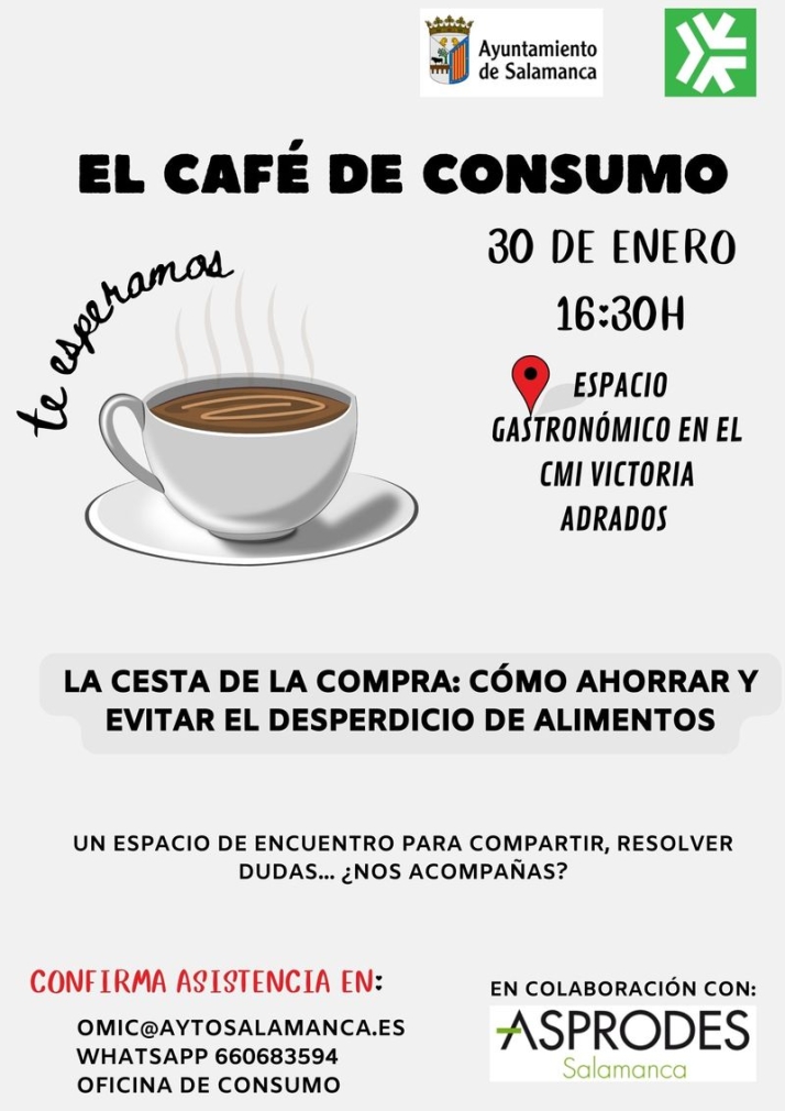 &lsquo;El Caf&eacute; de Consumo&rsquo;, encuentros para formar a consumidores y usuarios | Imagen 1