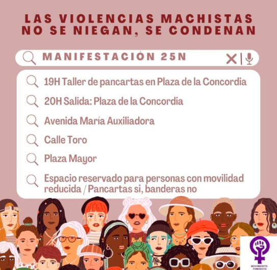 Teatro, talleres o una gran manifestaci&oacute;n: as&iacute; celebrar&aacute; Salamanca este 25-N | Imagen 1