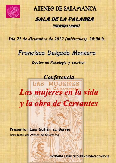 El Teatro Liceo acoge la conferencia 'Las mujeres en la vida y la obra de Cervantes' | Imagen 1