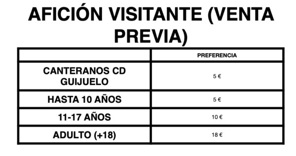 Los precios para ver el  Salamanca UDS - Guijuelo, declarado como D&iacute;a de Ayuda al Club | Imagen 2