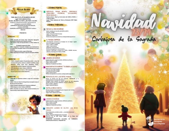 Un Mercado Navide&ntilde;o, concursos, teatro y un escape room, en la programaci&oacute;n de Navidad de Carbajosa | Imagen 2