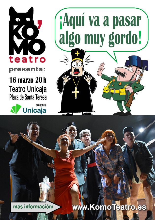 Komo Teatro estrena en Salamanca 'Aqu&iacute; va a pasar algo muy gordo' | Imagen 1