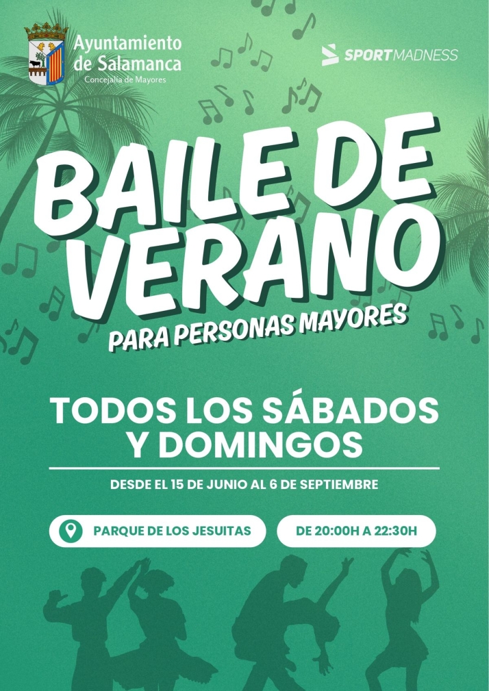 Vuelven los bailes de verano para personas mayores en el parque de los Jesuitas | Imagen 1