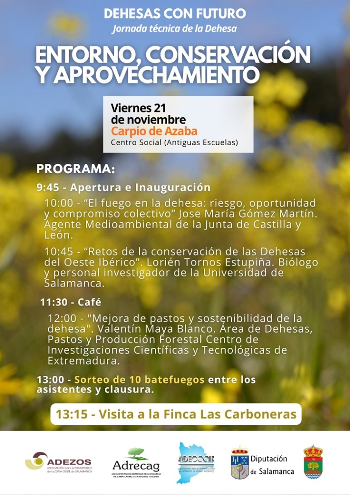 Jornadas T&eacute;cnicas &ldquo;Dehesas con Futuro&rdquo; en Carpio de Azaba | Imagen 1