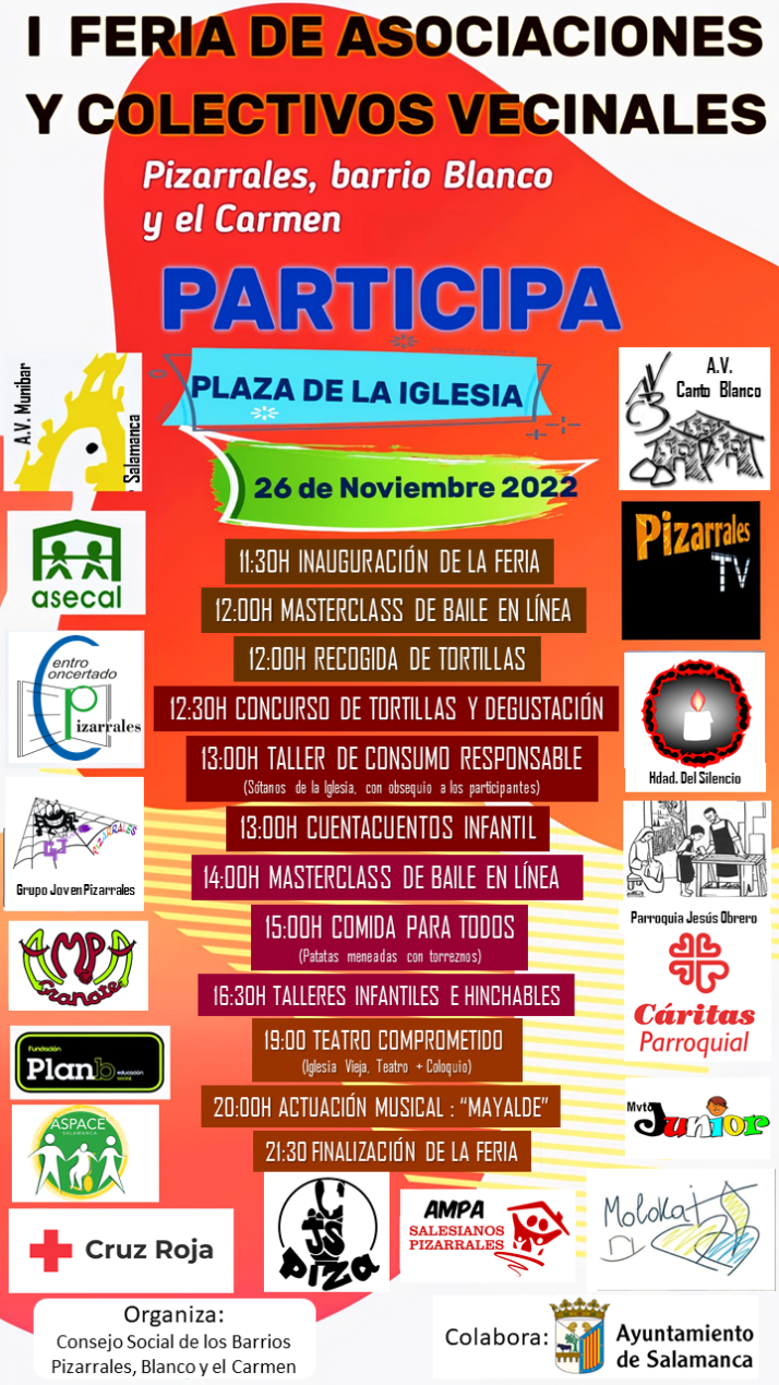 Mayalde clausurar&aacute; la I Feria de Asociaciones y colectivos vecinales de Pizarrales, Barrio Blanco y El Carmen | Imagen 1