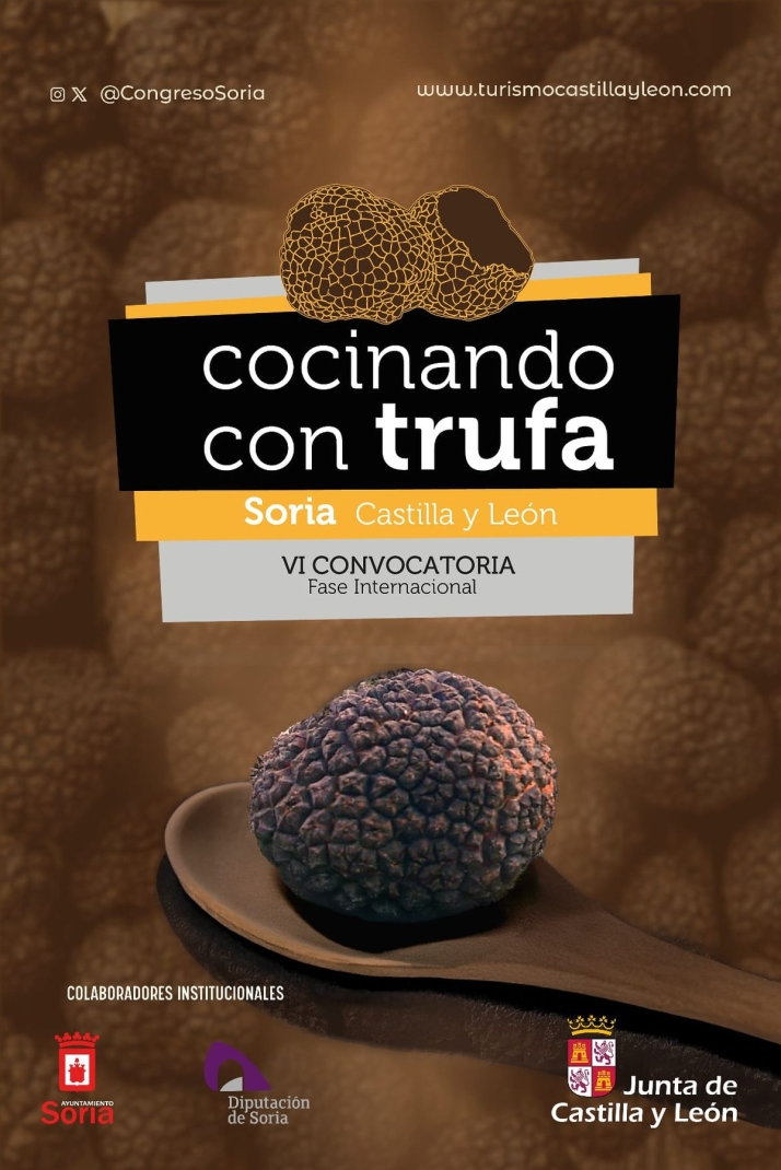 Soria re&uacute;ne a la &eacute;lite culinaria de ocho pa&iacute;ses en el VI Concurso Internacional &lsquo;Cocinando con Trufa&rsquo; | Imagen 2