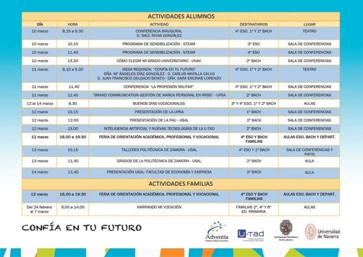 El Colegio San Juan Bosco de Salamanca acerca la vida acad&eacute;mica y profesional al alumnado y sus familias | Imagen 2