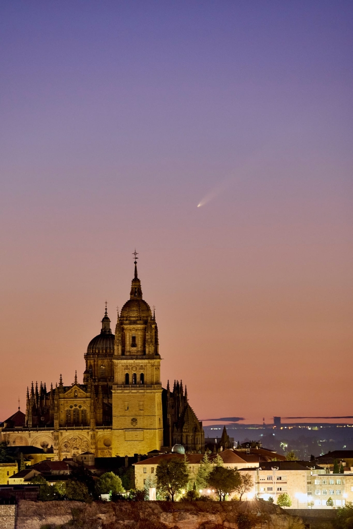 El cometa que volver&aacute; a 'sobrevolar' Salamanca: &ldquo;Hay que aprovechar estos eventos astron&oacute;micos porque son importantes&rdquo; | Imagen 1