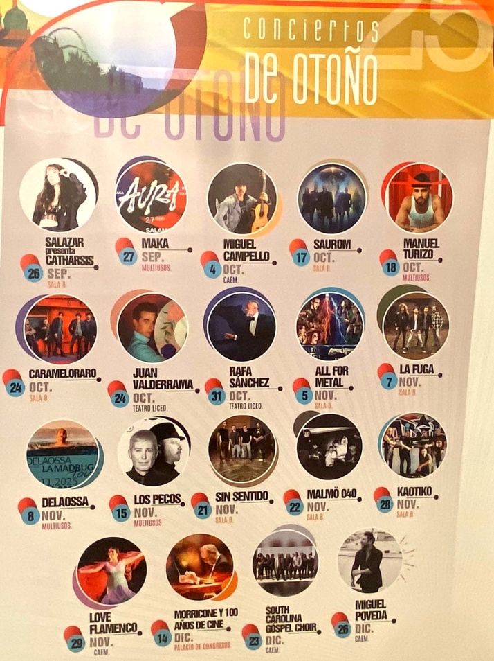 V&Iacute;DEOS | Desvelados los conciertos gratuitos de las Ferias y Fiestas de Salamanca: Europe, Rosario Flores, Medina Azahara, Silo&eacute;, Jos&eacute; Merc&eacute;... | Imagen 2