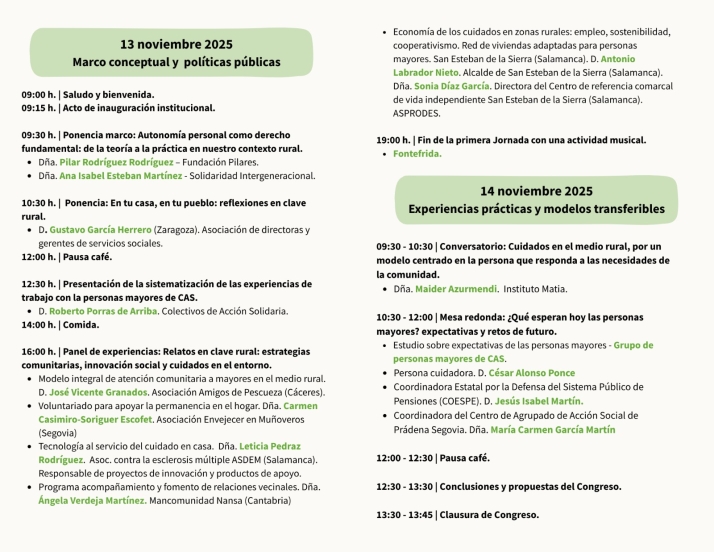 Cuatro asociaciones salmantinas, protagonistas en un congreso nacional sobre el cuidado de mayores | Imagen 2