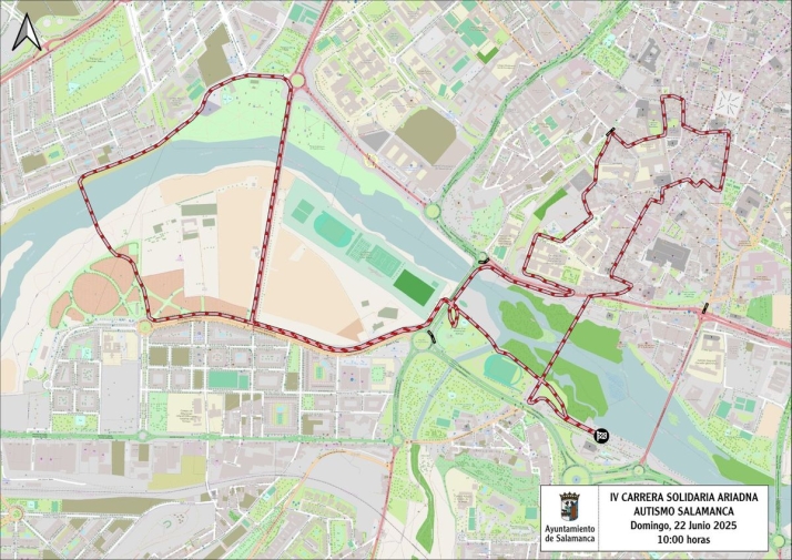 Dos carreras populares provocan cortes de tráfico este fin de semana en Salamanca | Imagen 2