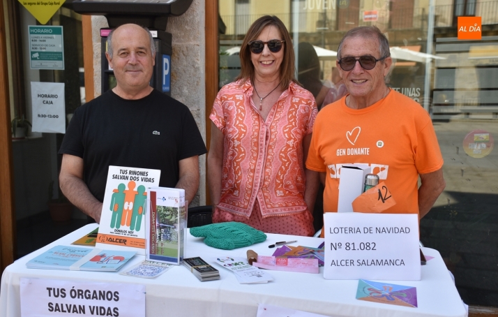 ALCER fomenta en plena Plaza Mayor la donación de órganos | Imagen 1