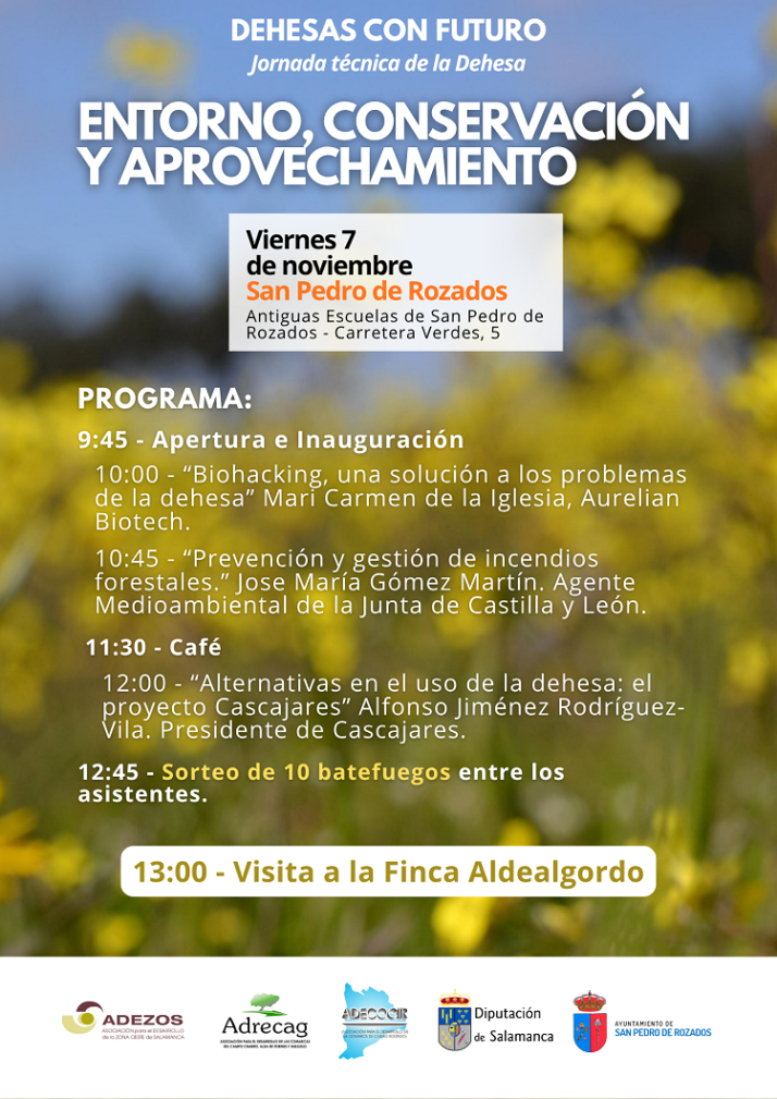 El futuro de la dehesa salmantina a debate en tres jornadas técnicas durante el mes de noviembre | Imagen 2