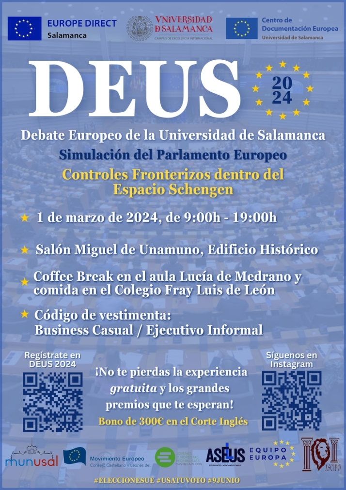 Primera edici&oacute;n del Debate Europeo en la Universidad de Salamanca | Imagen 1