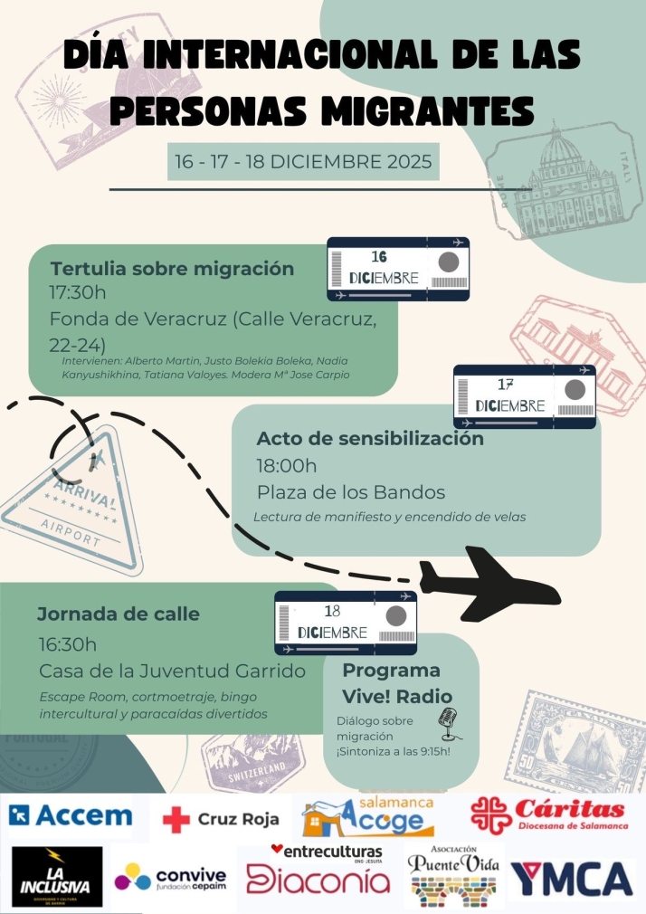 Salamanca celebra el Día del Migrante con tertulias, actos de calle y actividades infantiles y juveniles | Imagen 1