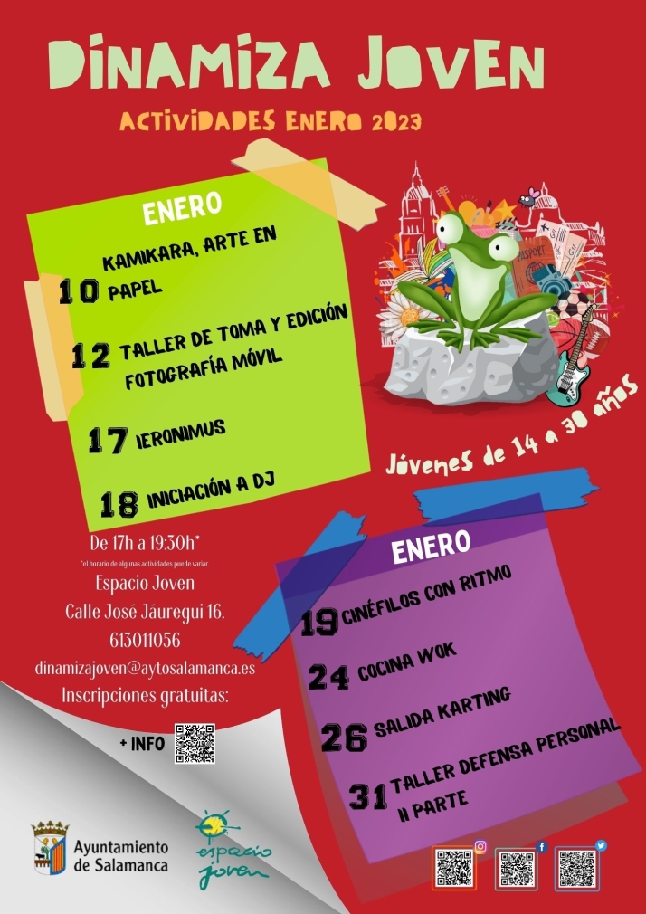 Estas son las nuevas actividades gratuitas de ocio saludable para los j&oacute;venes  | Imagen 1