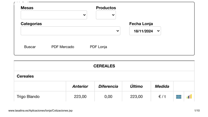 Foto 3 - Nueva subida generalizada del vacuno de carne, despegue estratosférico del girasol  y estabilidad en el cereal