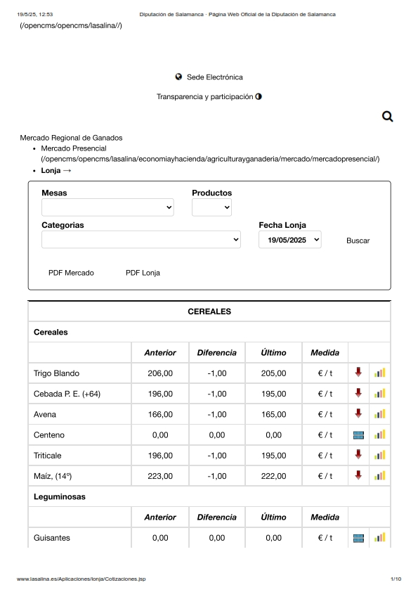 Foto 3 - El cereal se hunde y vacuno y ovino demuestran su momento más dulce