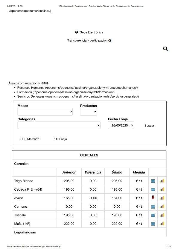 Foto 3 - El cereal repite ante la incertidumbre de los mercados y el vacuno responde a la demanda con nuevas subidas 