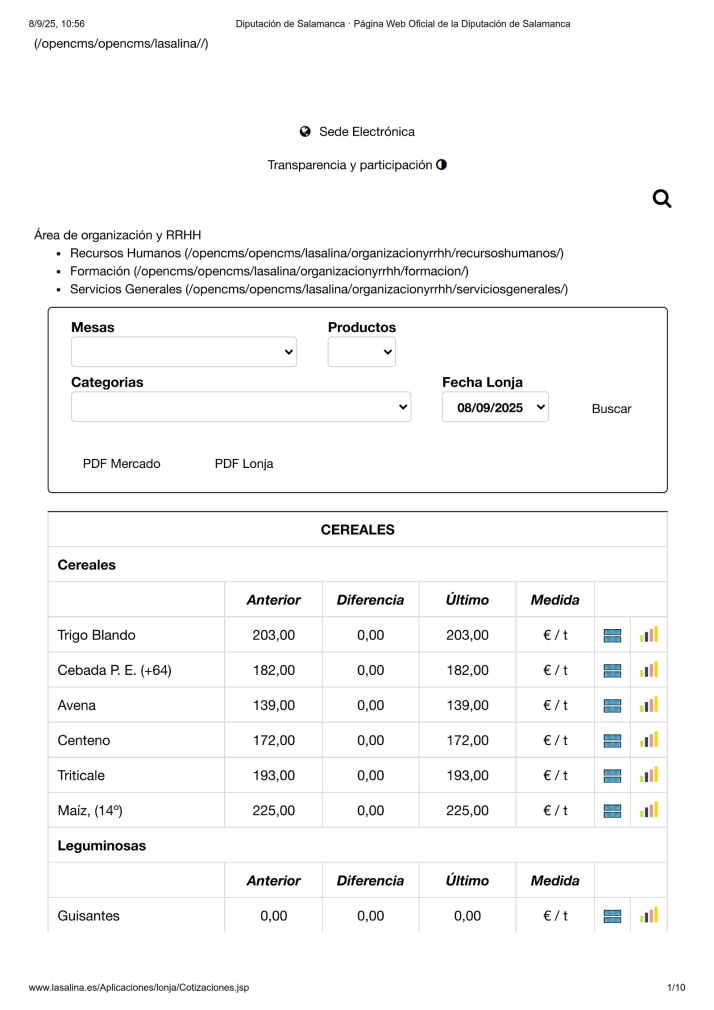 Foto 3 - El vacuno sigue cotizando al alza con los lechazos y el cereal permanece inmóvil