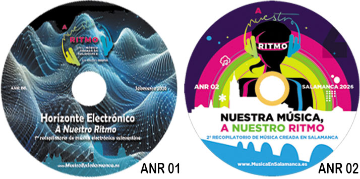Discos recopilatorios de m&uacute;sica creada en Salamanca (A Nuestro Ritmo)