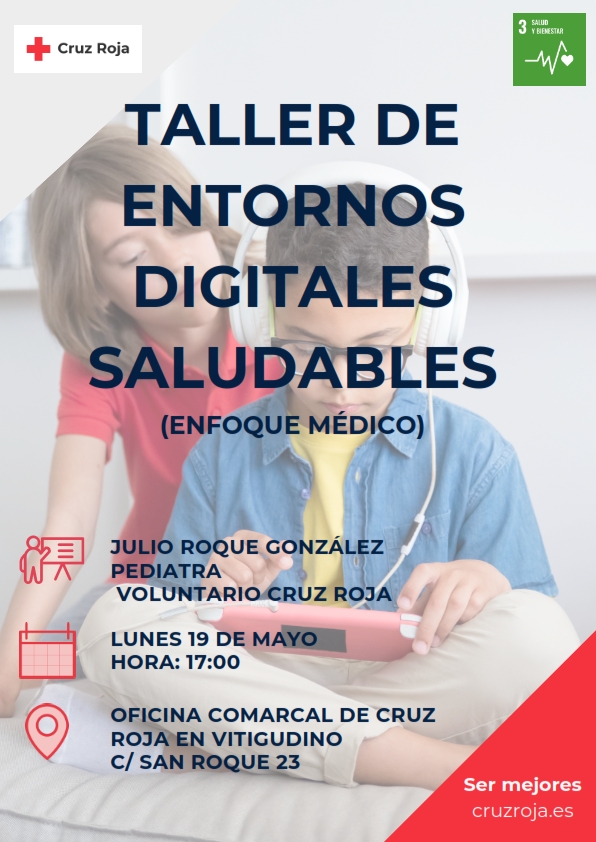 Cruz Roja Vitigudino impulsa el taller 'Entornos digitales saludables' para promover un uso responsable de la tecnolog&iacute;a | Imagen 1