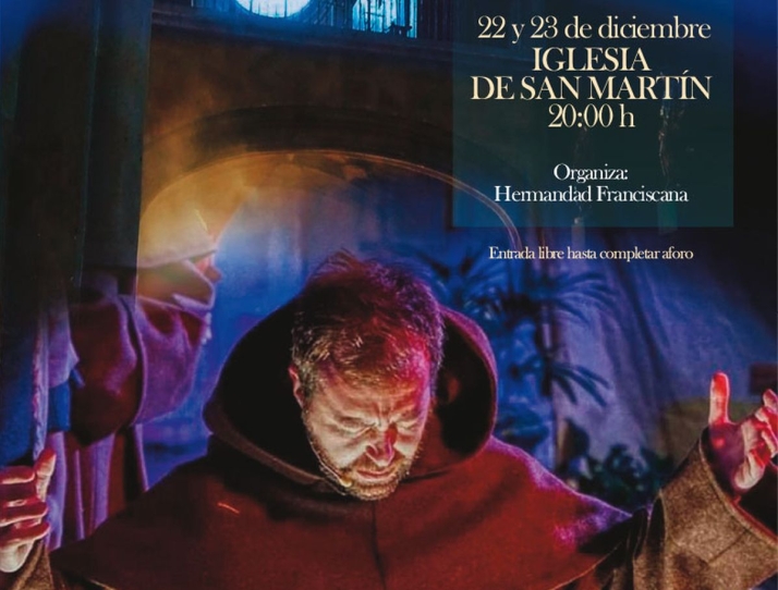 Foto 1 - La iglesia de San Martín acogerá los días 22 y 23 de diciembre la representación de la Navidad Franciscana