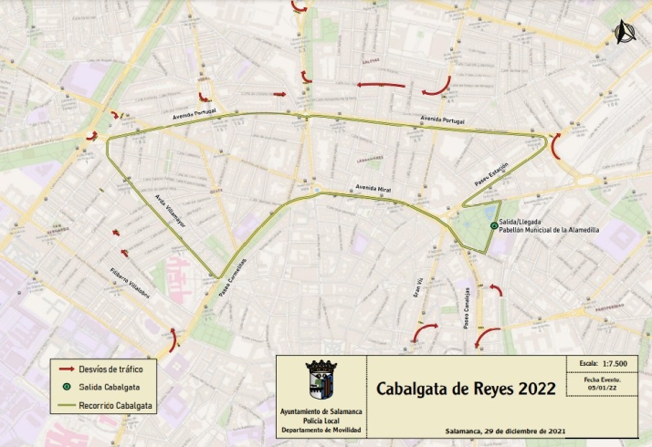 La Cabalgata de Reyes tendr&aacute; cambios en el recorrido para evitar aglomeraciones | Imagen 1