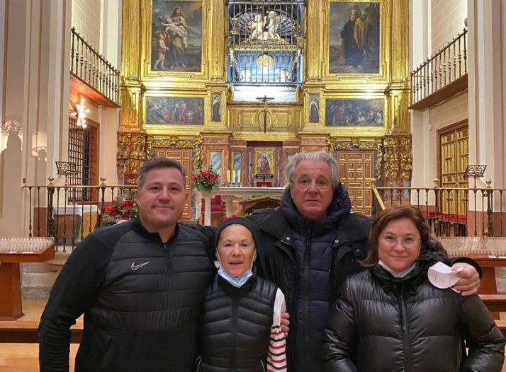 Foto 1 - Jorge D'Alessandro arranca el 2022 visitando la iglesia de la Anunciación
