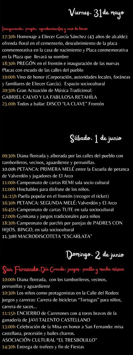 Atractivo fin de semana en El Arco para disfrutar sus fiestas de San Fernando  | Imagen 1