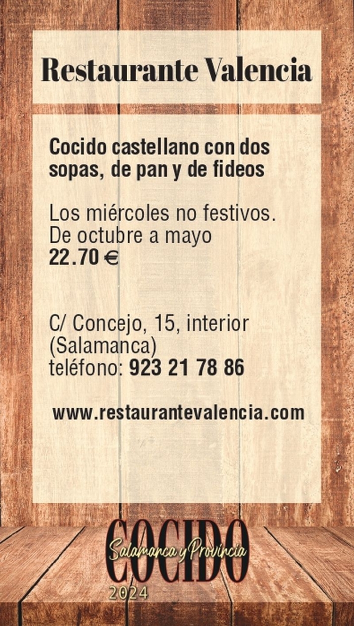Disfruta el mejor cocido de Salamanca: lista de establecimientos y precios | Imagen 6
