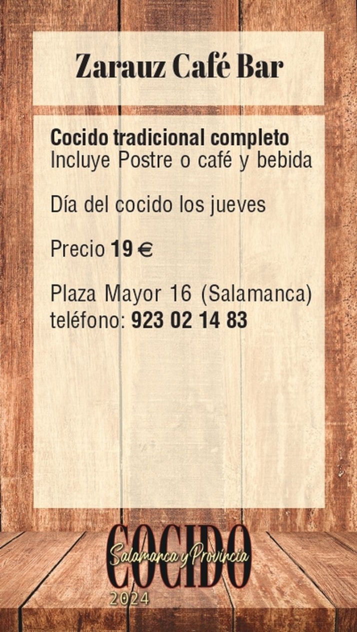 Disfruta el mejor cocido de Salamanca: lista de establecimientos y precios | Imagen 9