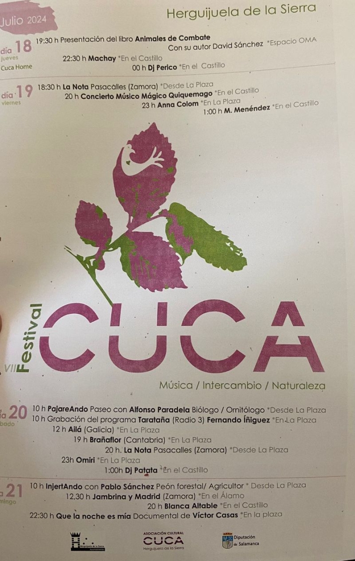 El Festival Cuca vuelve a promover las m&uacute;sicas de tradici&oacute;n oral en la Sierra de Francia | Imagen 1