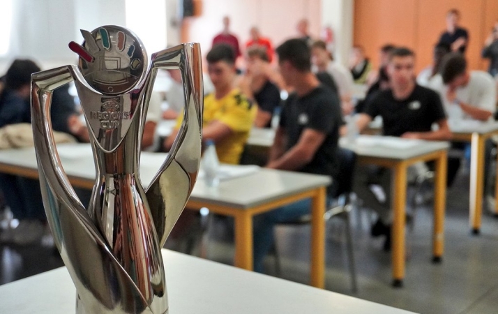 Alberto Martín entrena con la Selección UEFA de Castilla y León de cara a la Copa de las Regiones | Imagen 1