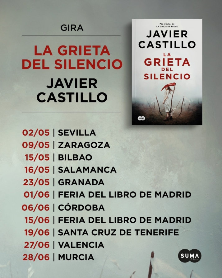 Javier Castillo presentar&aacute; y firmar&aacute; su &uacute;ltima novela en Salamanca  | Imagen 1