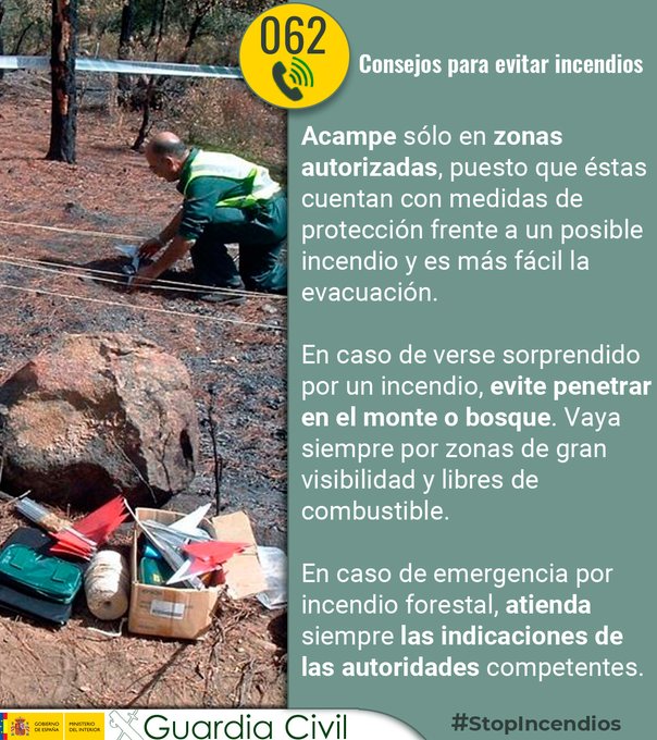 &iquest;Vas a acampar estos d&iacute;as? Estos consejos para evitar incendios te interesan | Imagen 1