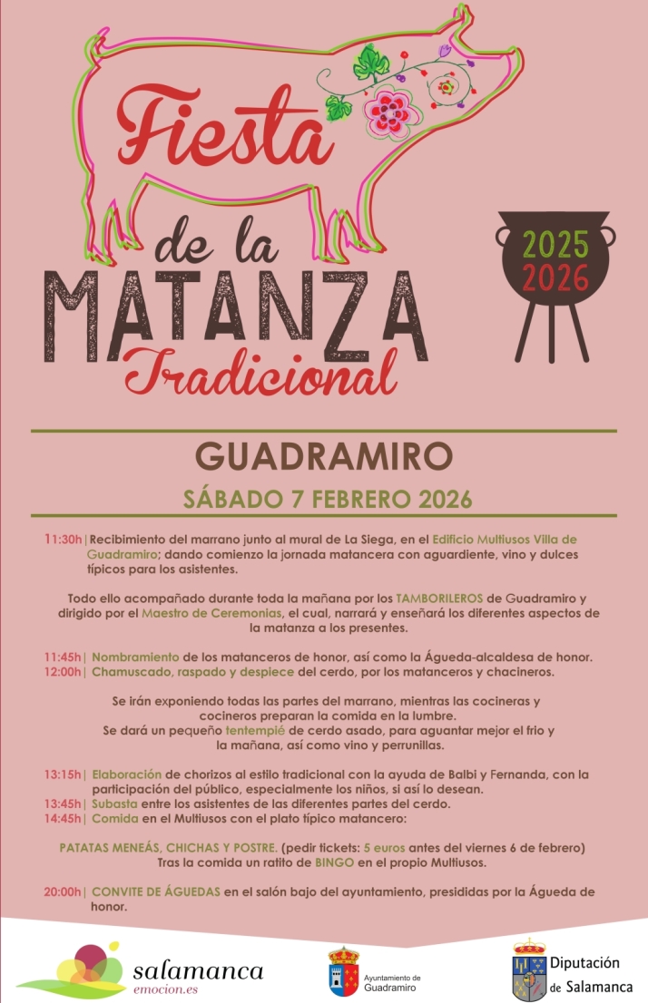 Guadramiro tiene todo dispuesto para revivir su Matanza Tradicional el pr&oacute;ximo 7 de febrero | Imagen 1