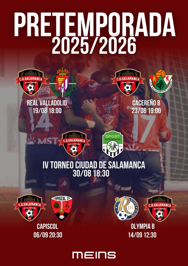 El Salamanca FF comienza la pretemporada 25/26 | Imagen 1