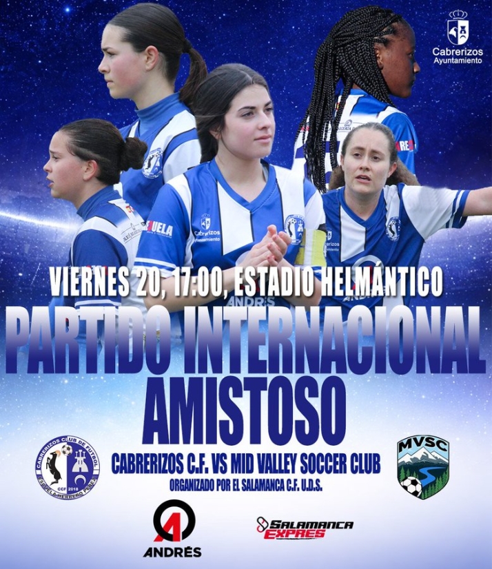 Sorprendente "amistoso internacional" en el Helm&aacute;ntico 48 horas antes del Salamanca UDS - Berganti&ntilde;os con un equipo femenino de Estados Unidos | Imagen 1