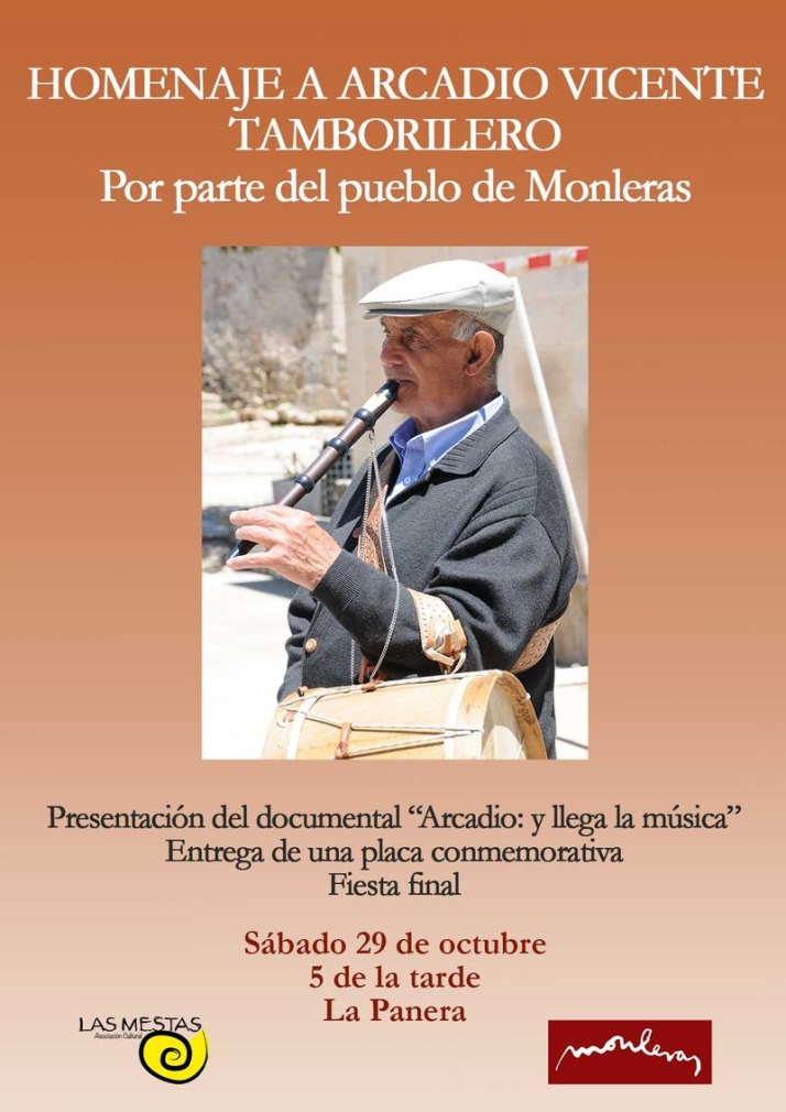 Monleras rinde homenaje a Arcadio Vicente | Imagen 1