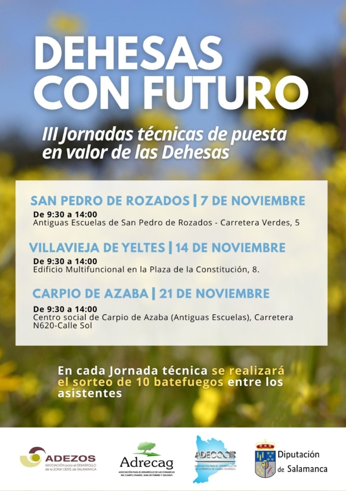 El futuro de la dehesa salmantina a debate en tres jornadas técnicas durante el mes de noviembre | Imagen 1